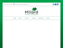 Tablet Screenshot of millardconsulting.co.uk